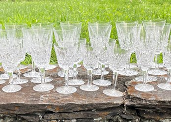 A Large Collection Of Waterford Crystal