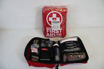 Two NOS Swiss Safe 200 Piece & Surviveware First Aid Kits