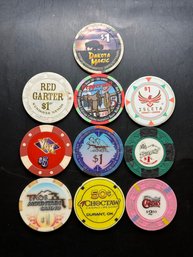 10 Miscellaneous Casino Chips