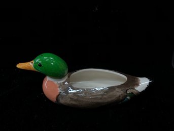 Painted Duck Planter