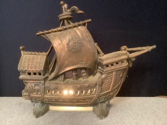 Copper Color Nautical Ship Tv Lamp