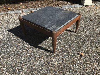 Slate Mid Century Coffee Table