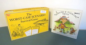 Fishing & Hunting Trivia  And Worst Case Scenario Games