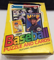 1989 Donruss Wax Box (36 Unopened Packs) - K