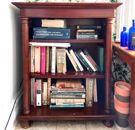 A Mahogany Columned Bookcase