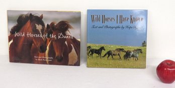 Wild Horses Of The Dunes And Wild Horses I Have Known Hardcovers W/dust-jackets