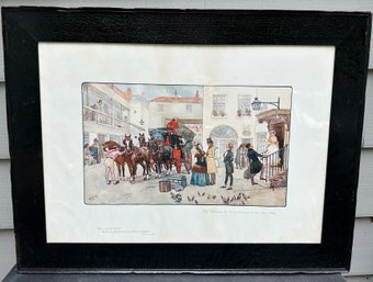 Vintage Lithograph Of Dickens Great Expectations By Raphael Tuck And Sons