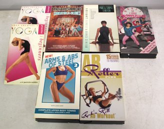 5 Work Out Vhs Tapes