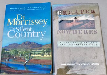 Dave Finkelstein First Edition  'greater Nowheres' A Journey Through Australian Bush And Di Morrissey