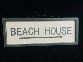 Beach House Decorative Sign