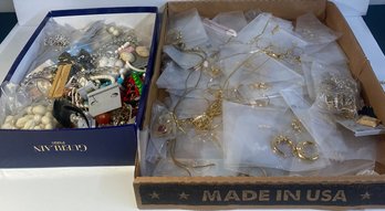 Mixed Lot Of Jewlery Parts