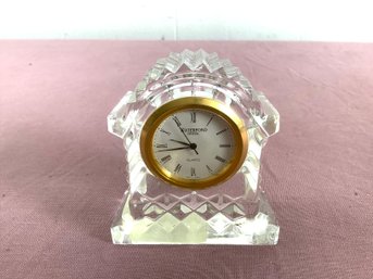 Small Waterford Crystal Clock