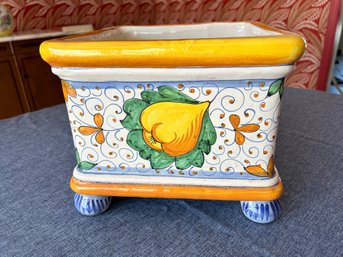 Italian Ceramic Planter