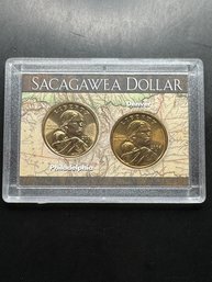 2004 Philadelphia And Denver Sacagawea Dollars