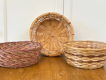 A Trio Of Baskets