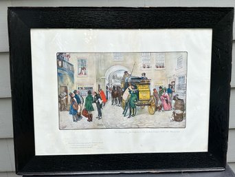 Pickwick Papers Lithograph By Raphael Tuck And Sons