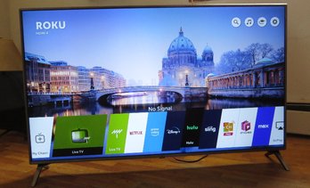 An LG Brand 55' 4K HDR Smart LED TV - In Working Condition