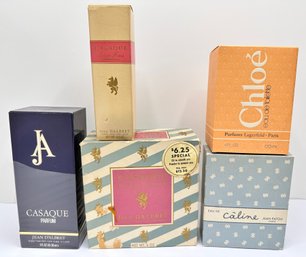 Casaque Perfumes & Dusting Powder, Chloe & Caline Perfumes