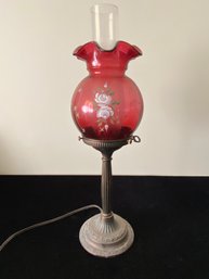 Vintage Fenton Lamp