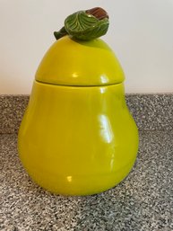 Vintage Pear Shaped McCoy Cookie Jar