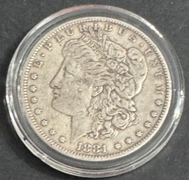 1881-O Morgan Silver Dollar