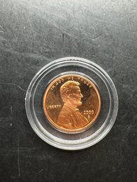 2000-S Proof Uncirculated Penny