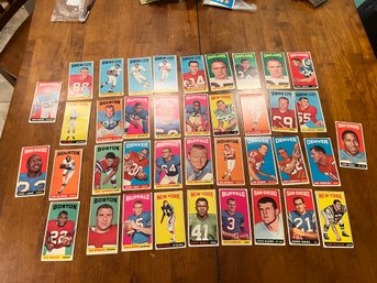 Lot Of 40 - 1965 TOPPS FOOTBALL TALL BOY Excellent To NM Condition