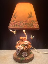 Hummingbird House Table Lamp