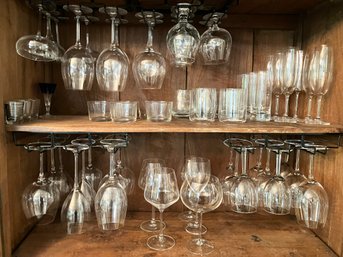 Glassware And Crystal, Old And New