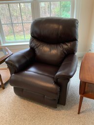 Leather Recliner Lot 1