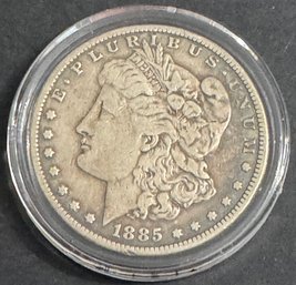 1885 Morgan Silver Dollar