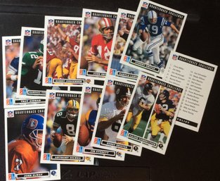 Lot Of (12) 1991 Upper Deck Dominos Cards With Johnny Unitas - M