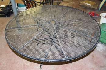 Patio Set, 54 In Diameter Table, Small Table And 7 Chairs