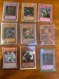 RARE 1996 Lot Of 9 Cards LIMITED 1ST EDITION HOLOGRAM YUGIOH CARDS IN NM/M