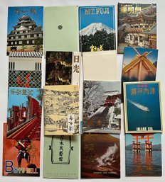Over 100 Vintage Japanese Postcards In Boxed Sets
