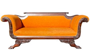 A Gorgeous 19th Century Sofa In The Manner Of Duncan Phyfe