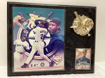 Ken Griffey Jr Plaque With Card