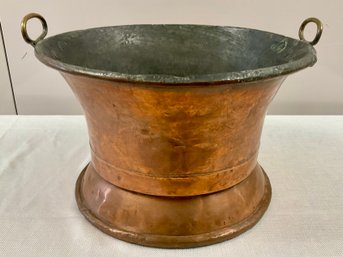 Antique Copper Jardiniere