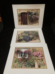 Set Of Garden Prints