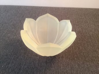 Lenox Frosted Floral Bowl #3