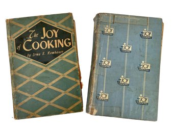 The Joy Of Cooking, 1943 Wartime Edition & A Post-war 1953 Edition, By Irma S. Kombauer