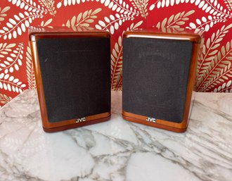 Pair Of JBL Cherrywood Shelf Speakers