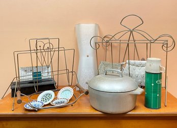 For The Vintage Enthusiast...Wagner Ware, Magazine Racks, A Beaded Purse And More!