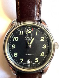 Vintage Oris 7490 Swiss Made Automatic 25 Jewels Skeleton Watch