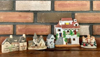 Grouping Of Small Decorative Houses