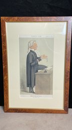 1873 Vanity Fair Cover, Custom Framed