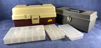 Contico Handled Storage Box & Plano Tackle Systems Box