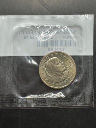 1979-P Susan B. Anthony $1 Coin In Littleton Package