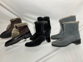 Ladies Winter Dress Boots 6 - Stuart Weitzman And Regence Confort