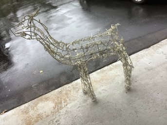 Large Lighted Deer Fixture